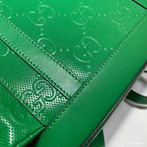 Firstbag ru GUCCI embossed GG backpack 0508